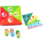 Grand Loto 4en1 Chiffres Lettres Formes et Animaux - Lisa Toys.