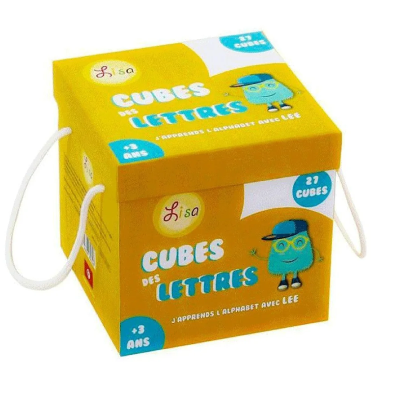Cube des Lettres - J'Apprends l'Alphabet avec Lee - Lisa Toys