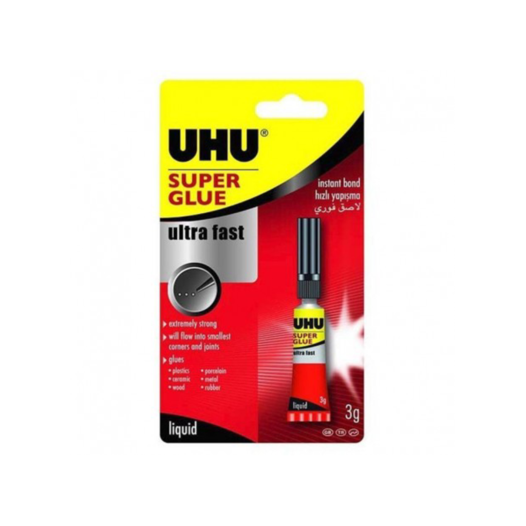Colle Super Glue UHU 3g.