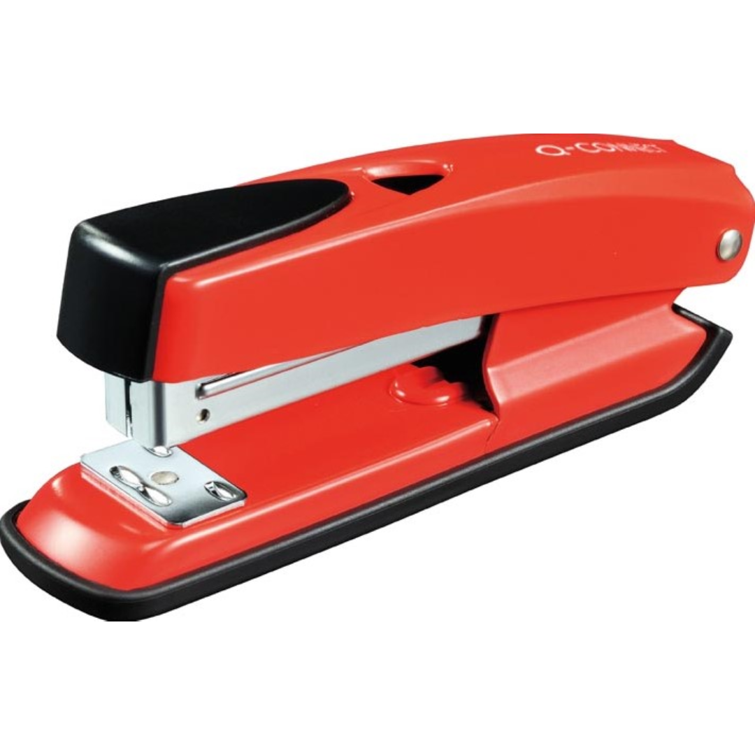 Agrafeuse Plastique 20F Rouge Q-Connect REF KF01250.