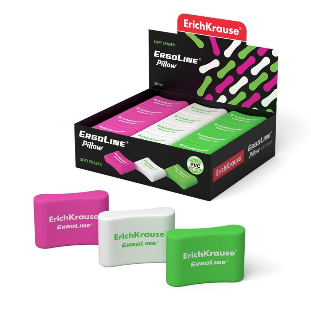 Gomme Fluo Ergoline - ErichKrause.