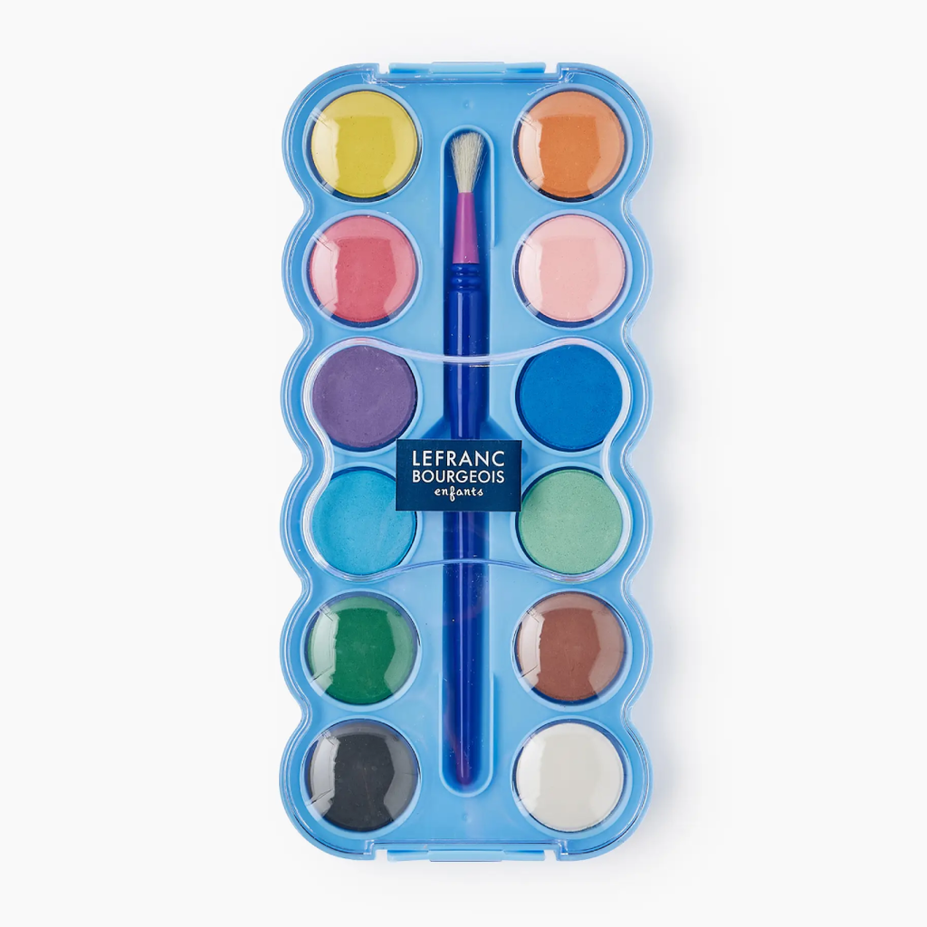 Aquarelle Lefranc & Bourgeois x12 - réf. 807345.