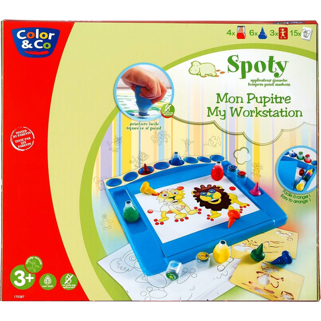 Kit peinture facile Lefranc & Bourgeois Spoty - réf. 807339.