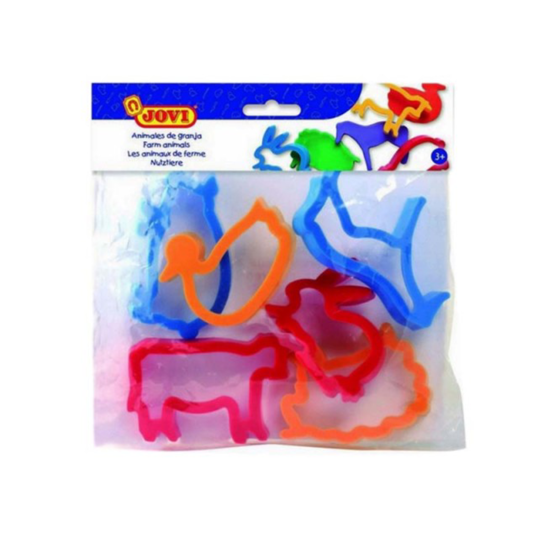Sachet Moules Jovi - Animaux de la Jungle.