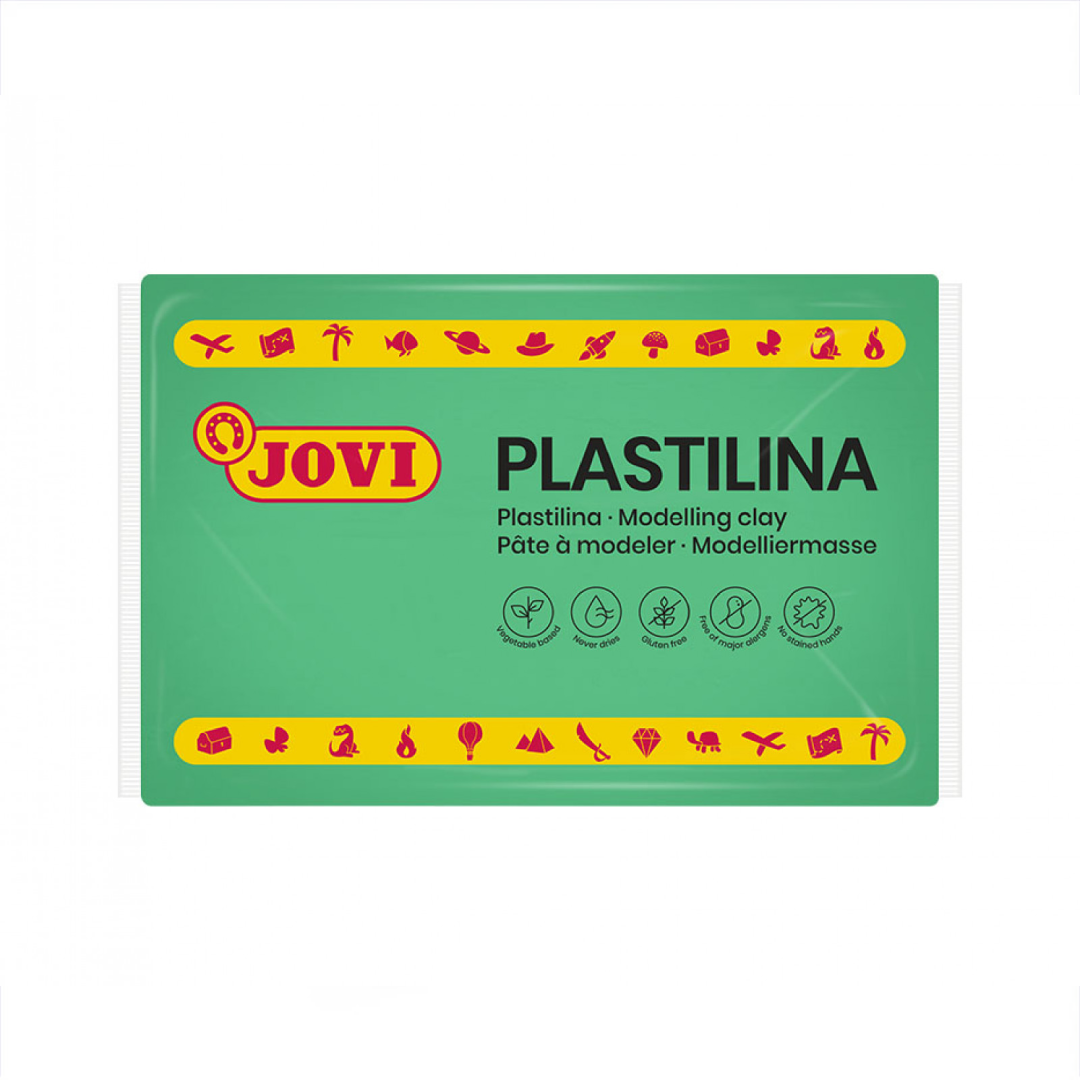 Pâte à modeler Jovi - Vert foncé - 350 gr.