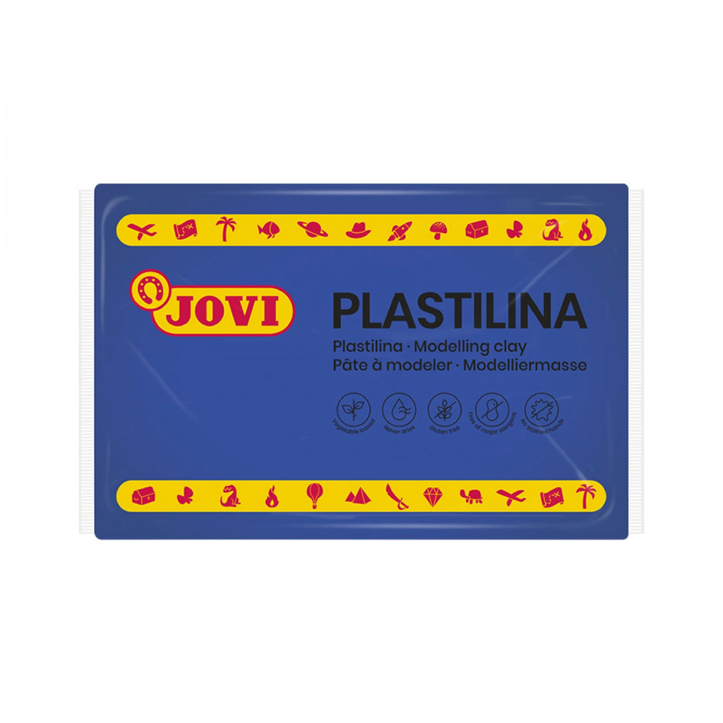Pâte à modeler Jovi - Bleu foncé  - 350 g.