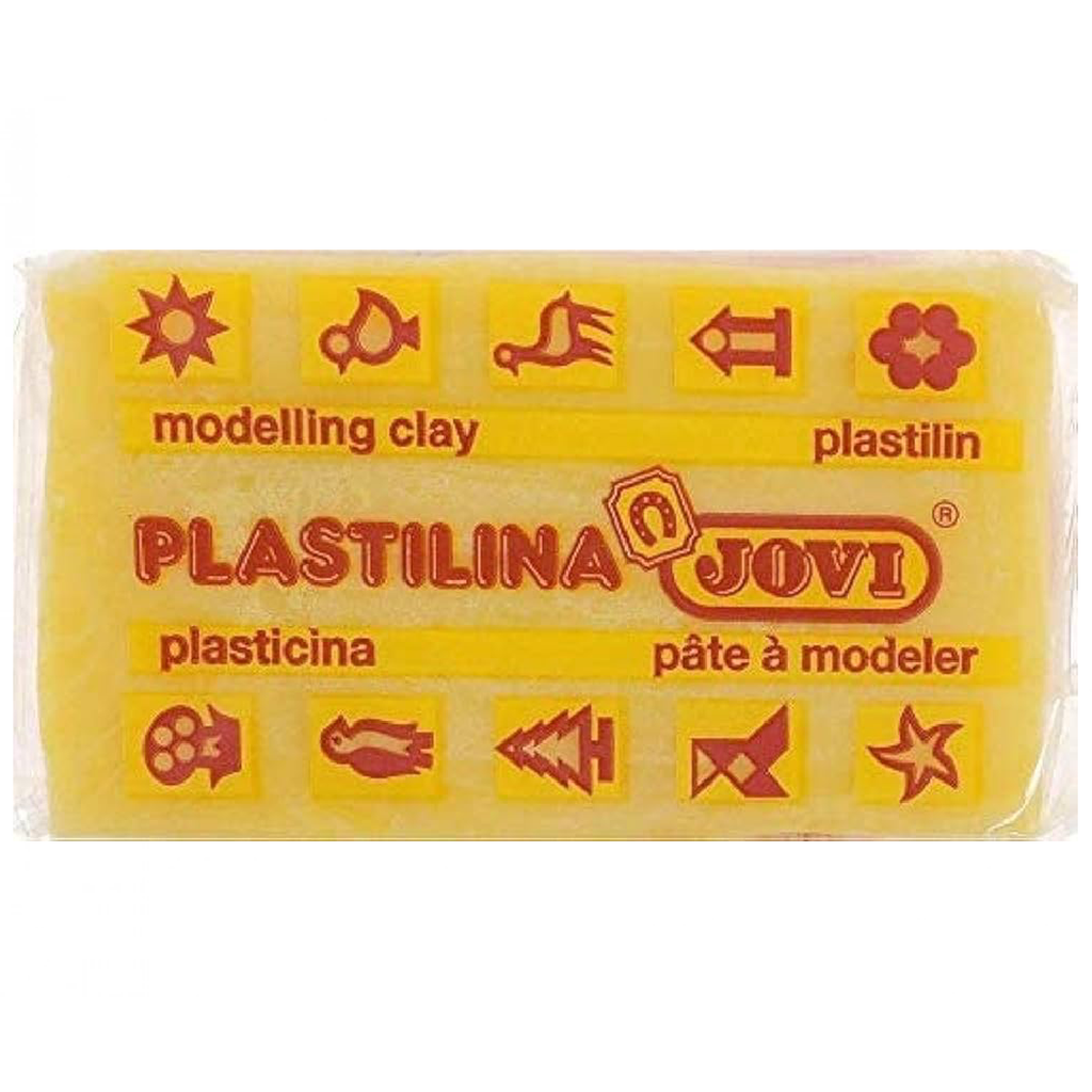 Pâte à modeler Jovi - Jaune foncé - 50gr.