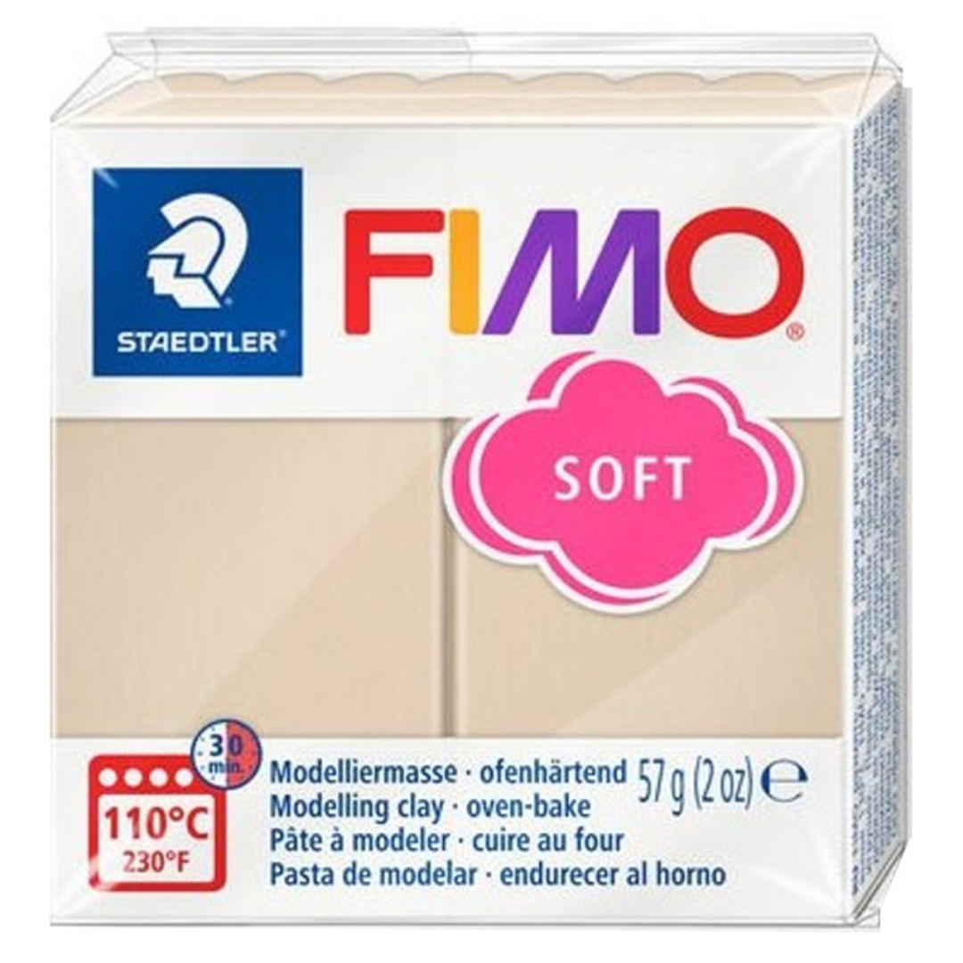 Pâte Cognac FIMO SOFT - Staedtler.