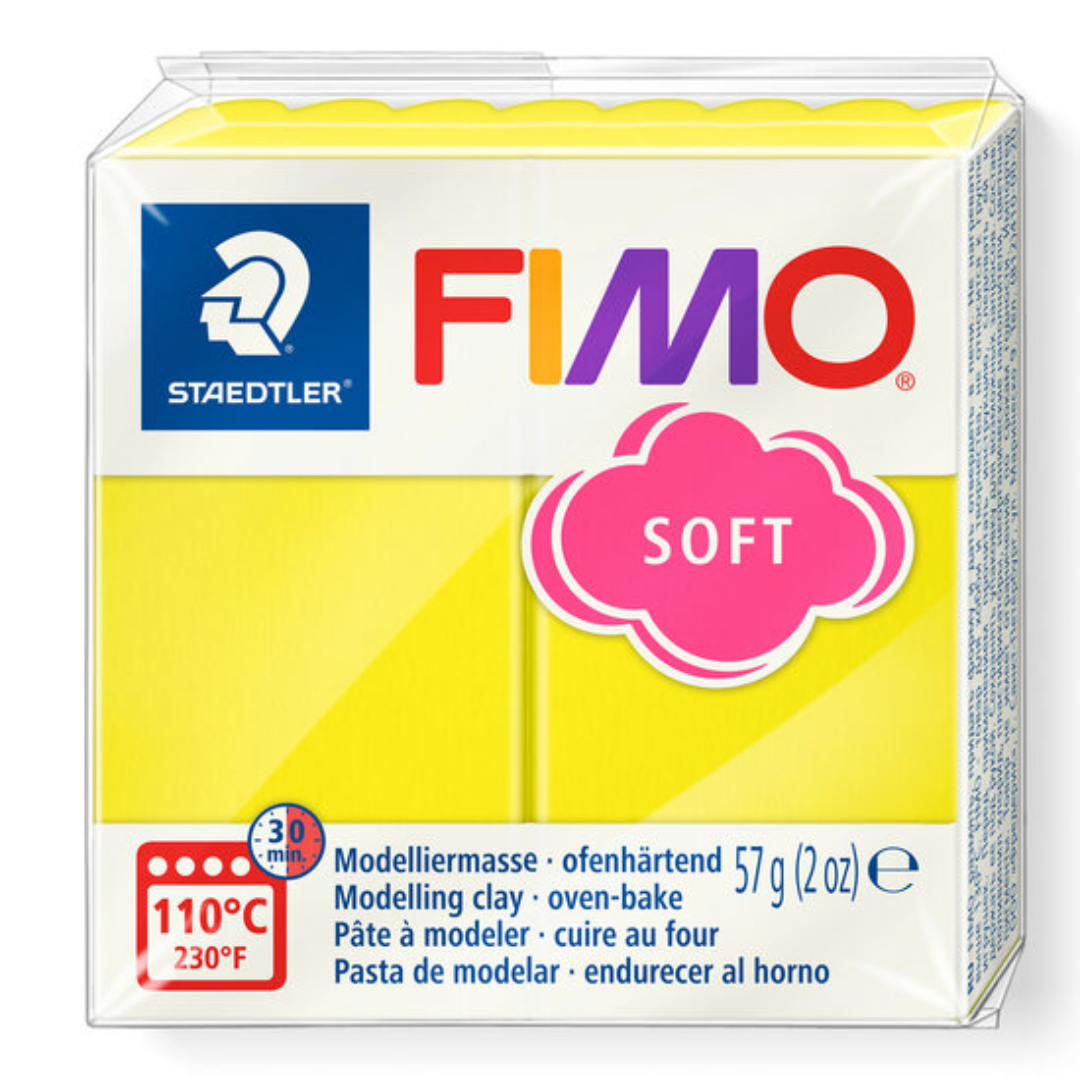 Pâte Cognac FIMO SOFT - Staedtler.