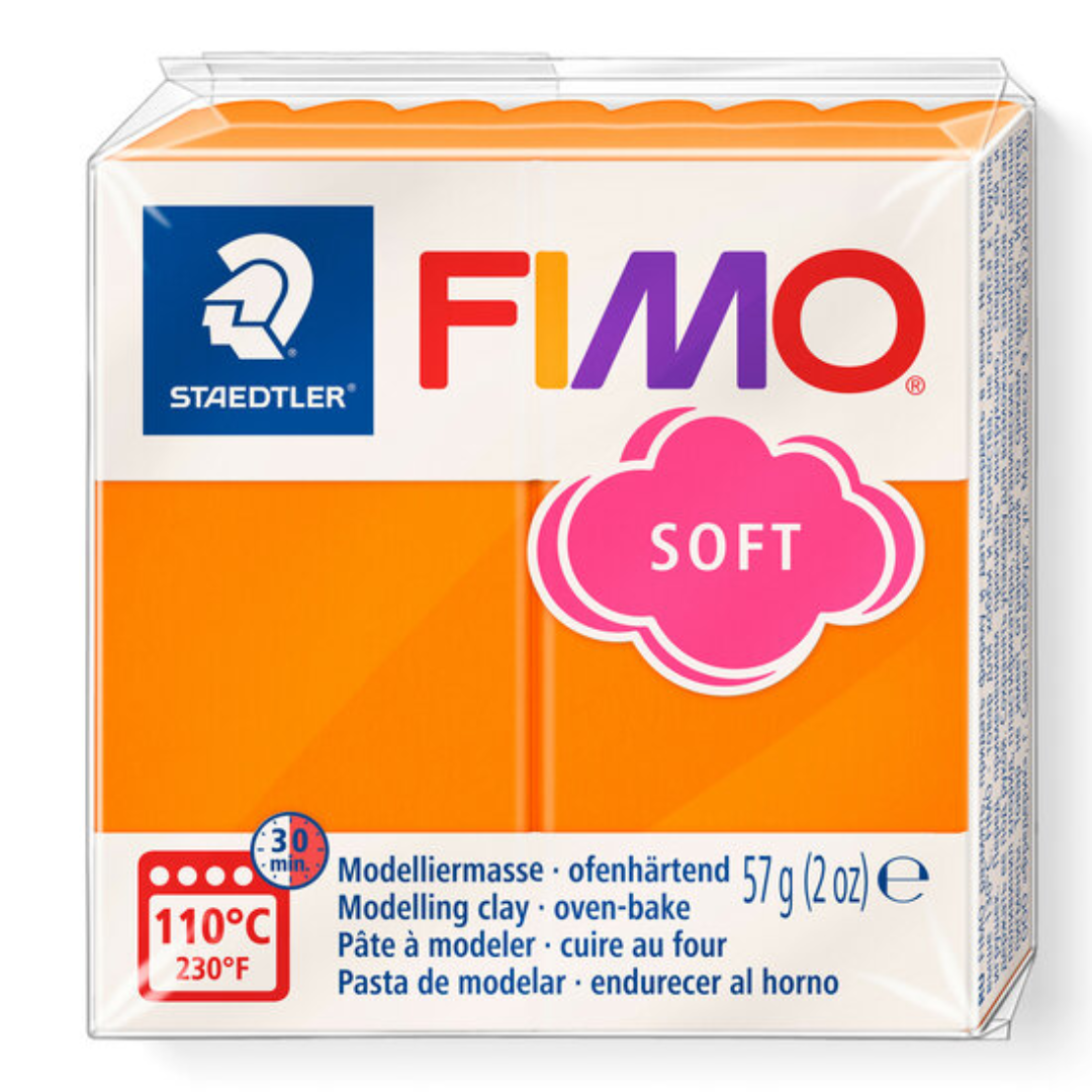 Pâte Cognac FIMO SOFT - Staedtler.