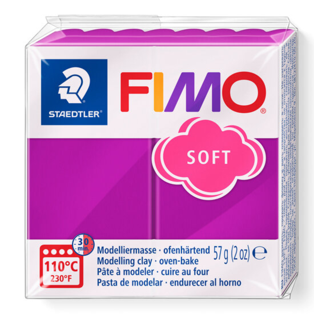 Pâte Cognac FIMO SOFT - Staedtler.