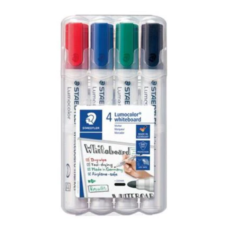 Marqueur Tableau Staedtler Lumocolor® 351 – Pochette de 4.