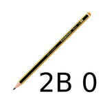 Crayon Noir Staedtler Noris 2B.
