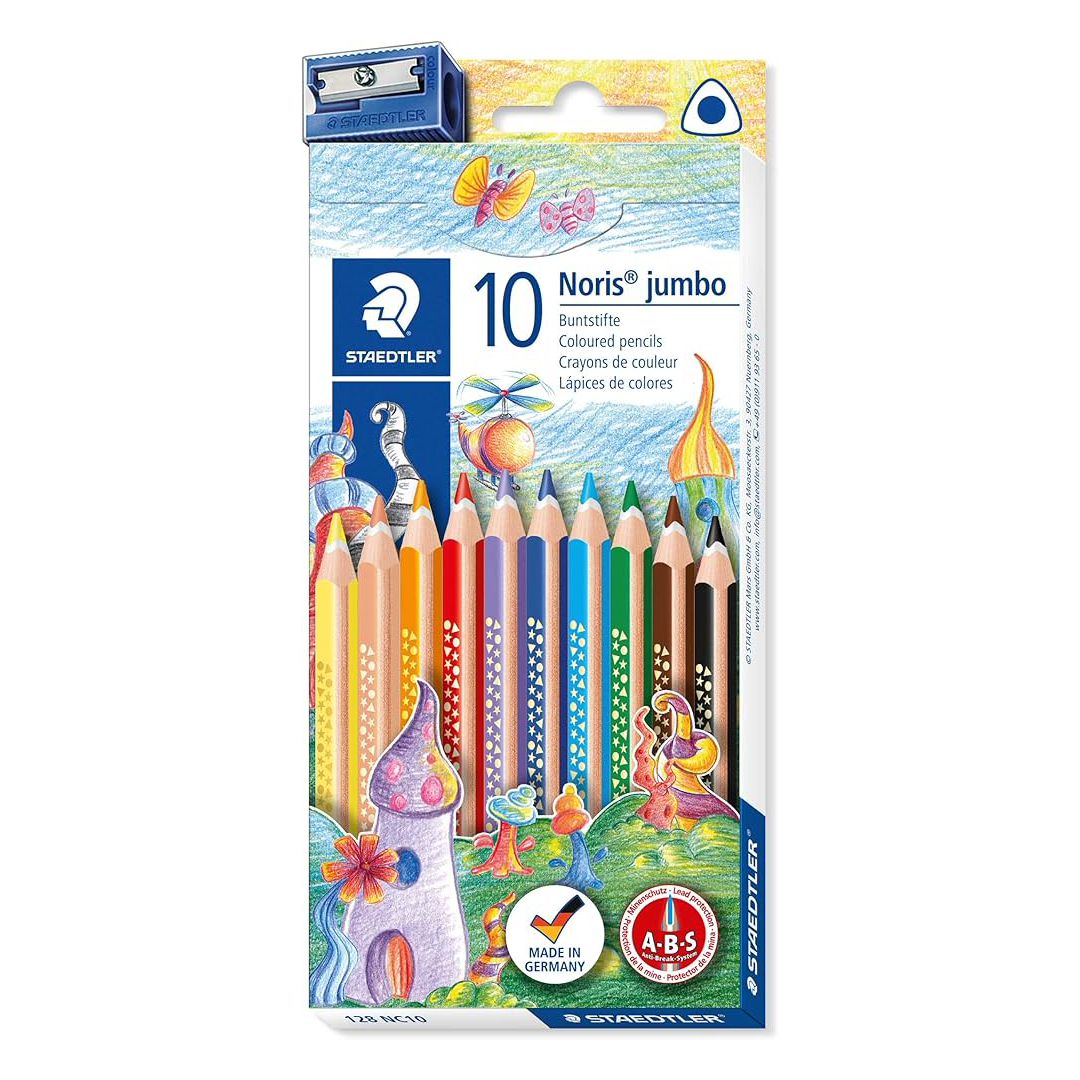 Crayons de Couleur Staedtler 10/12 + Conte 128 NC10.
