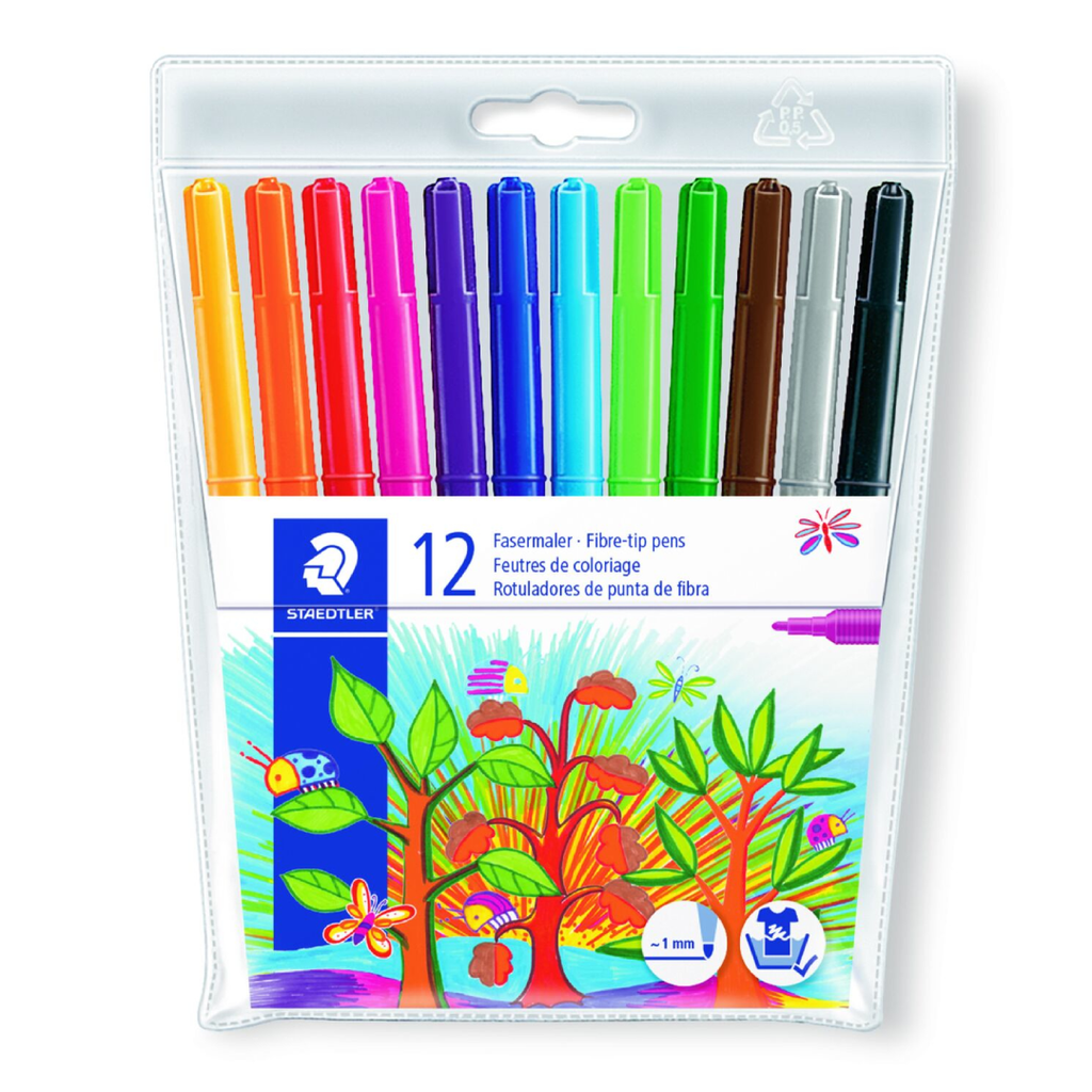 Feutre Staedtler Noris de 12 REF 325 WP12.