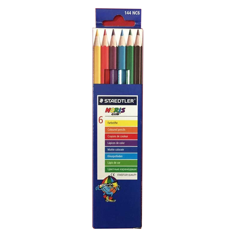 Crayons de Couleur Staedtler Noris 6/18.