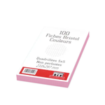 Fiche Bristol 210 x 297 mm GM Paquet de 100 Ribat.
