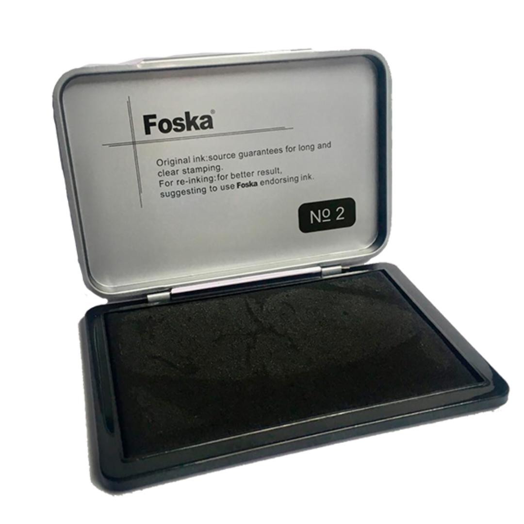 Boîte à Tampon Noir SY-008 Foska.