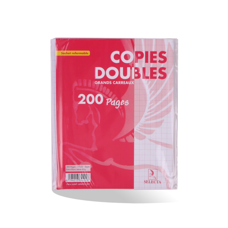 Copies Doubles 17×22 200 Pages - Selecta.