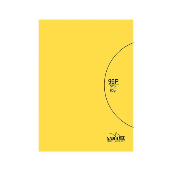 Cahier piqûre 96P GM CP SYS 60G Yamama
