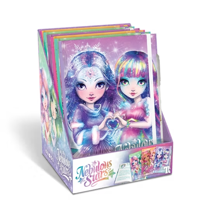 Carnet Deluxe Blanc – Nebulous Stars.