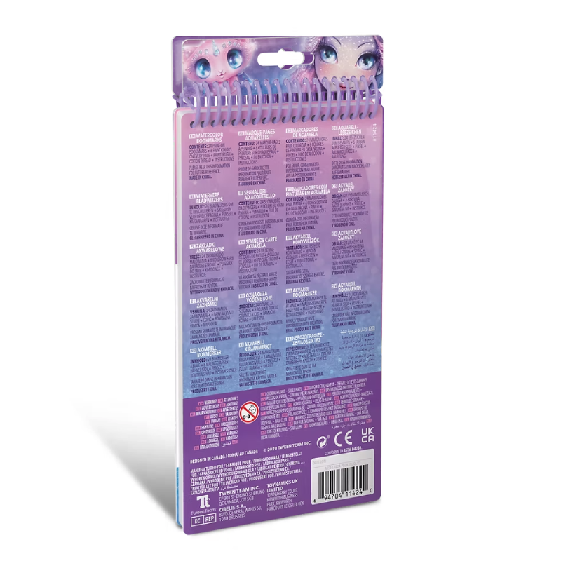 Aquarelle Marque Pages – Nebulous Stars.