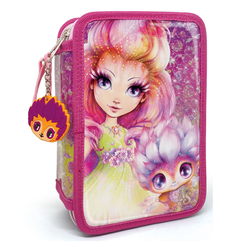 Trousse de Crayons à 3 Volets – Nebulous Stars.