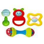 Set de Hochets Bébé – Série 4 Pièces | Ref. TOP1165-24.