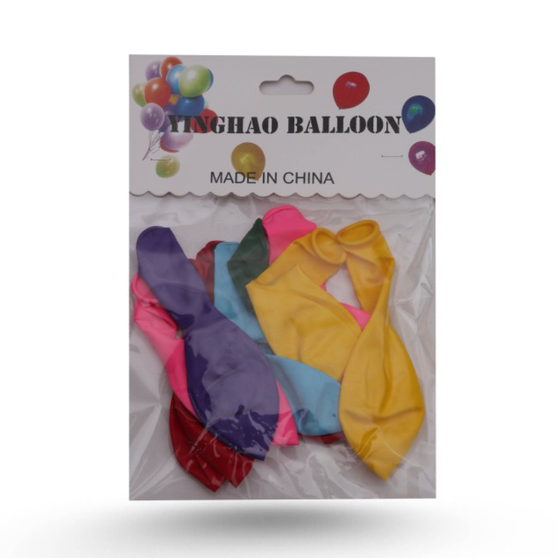 Ballons – Lot de 10 Pièces Couleurs Assortis.