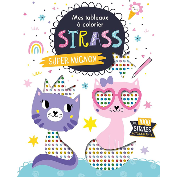 Mes Tableaux à Colorier Strass.