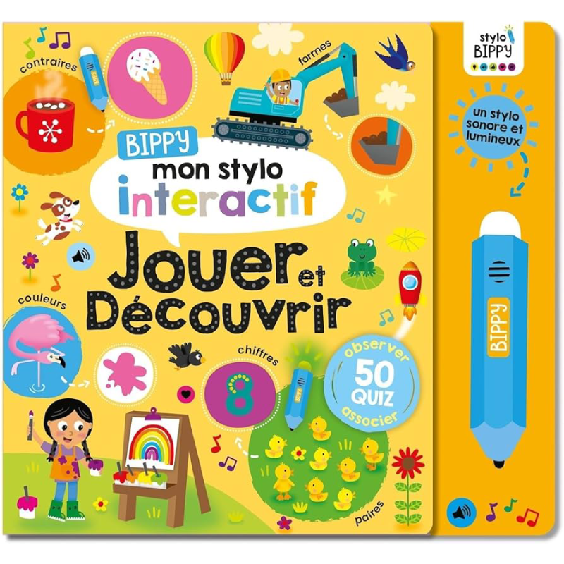 Bippy mon stylo interactif - Jouer et découvrir.