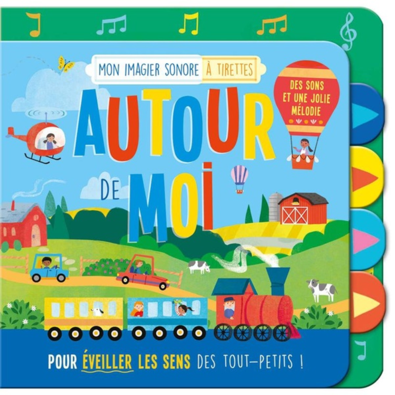 Mon imagier sonore à tirettes - La maison.