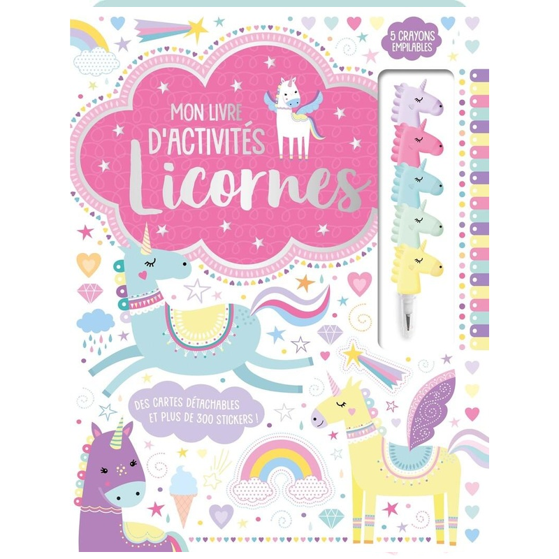 Mon livre d’activités licornes.