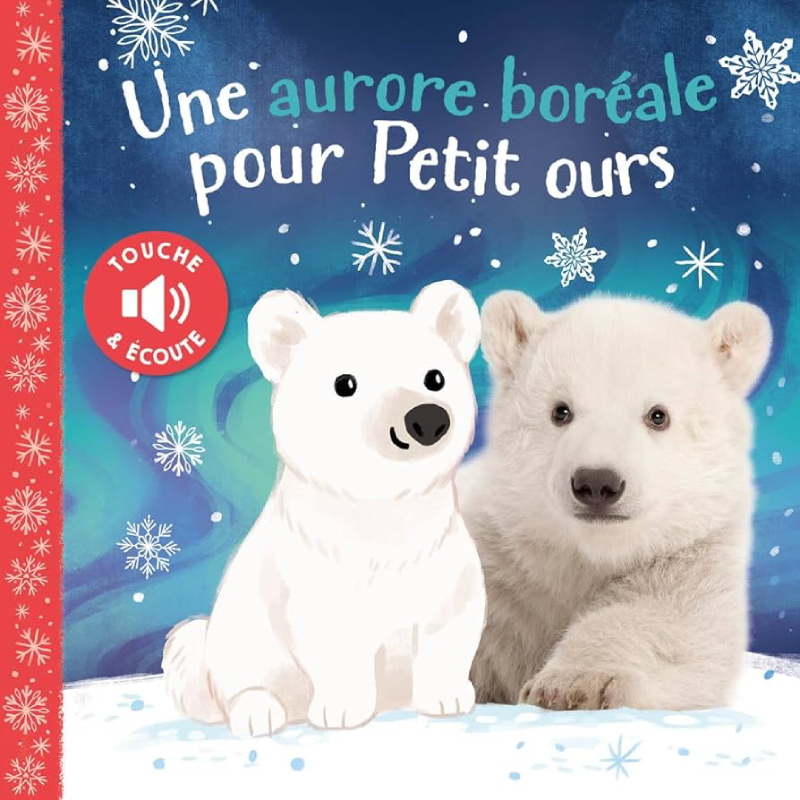 Une aurore boréale pour Petit Ours.