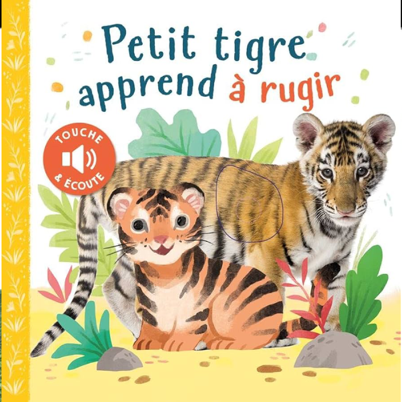Petit tigre apprend à rugir.