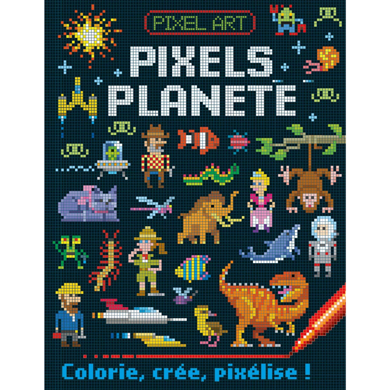 Pixel Art - Pixels Planète.