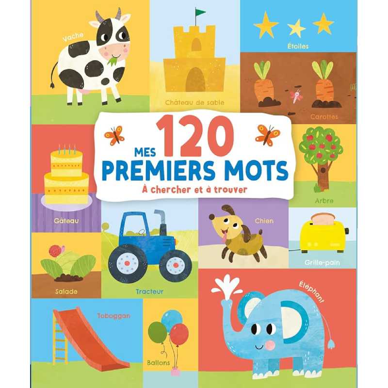 120 mots à chercher et à trouver.