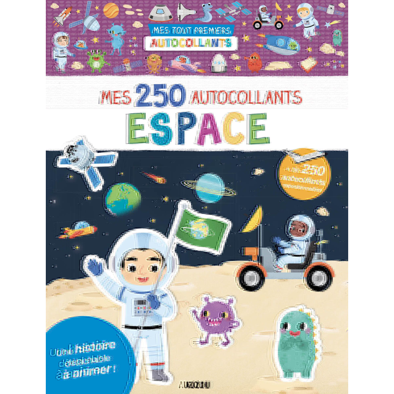 Mes 250 autocollants – Espace.