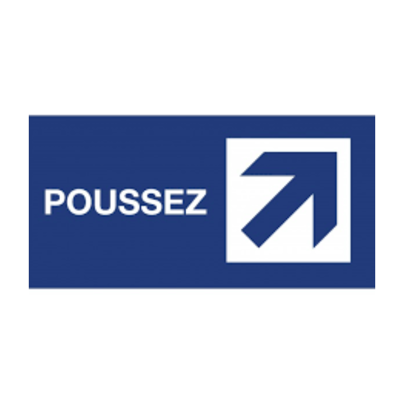 Autocollant "Poussez".