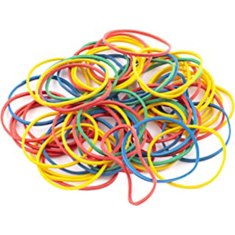 Bracelets Élastiques Buro Max – 50g – Couleurs Assorties.