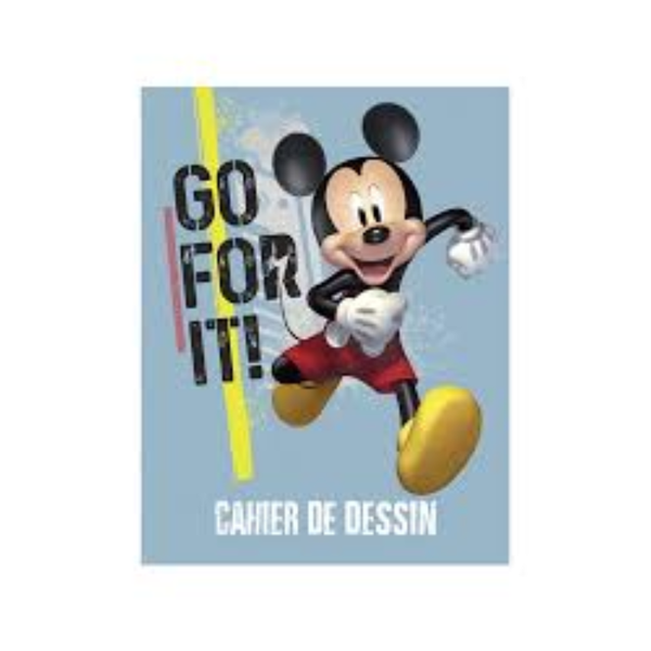 Cahier de Dessin Uni Disney Yamama – 16 Pages – 24x32 cm.