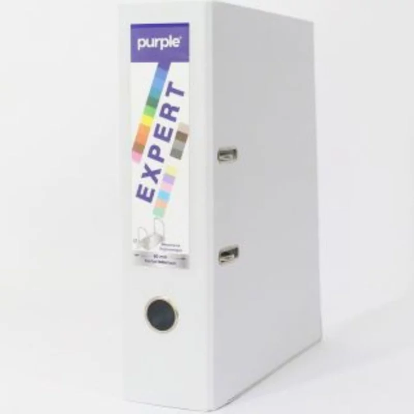 Classeur À Levier (Chrono) Dos 80mm EXPERT Blanc.