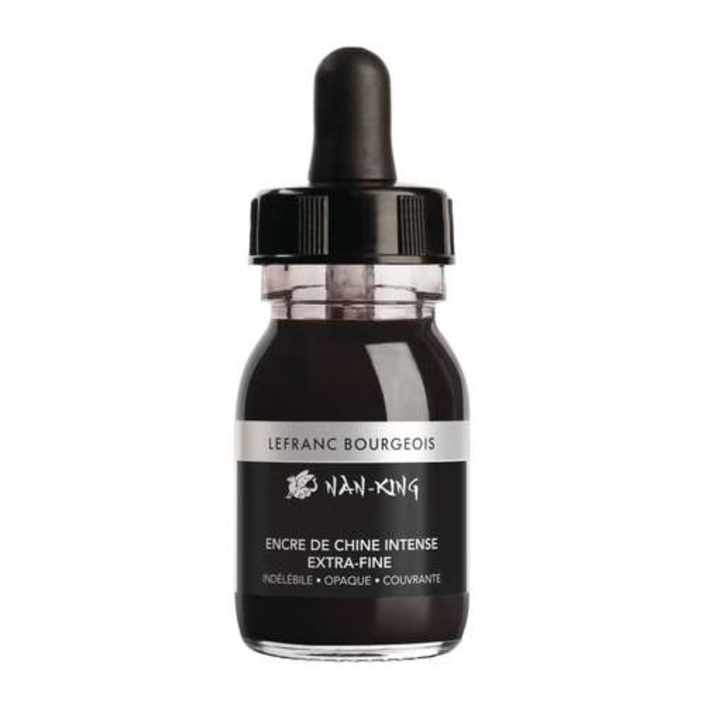 Encre de Chine Lefranc &amp; Bourgeois – 11 ml – Réf. 807073.