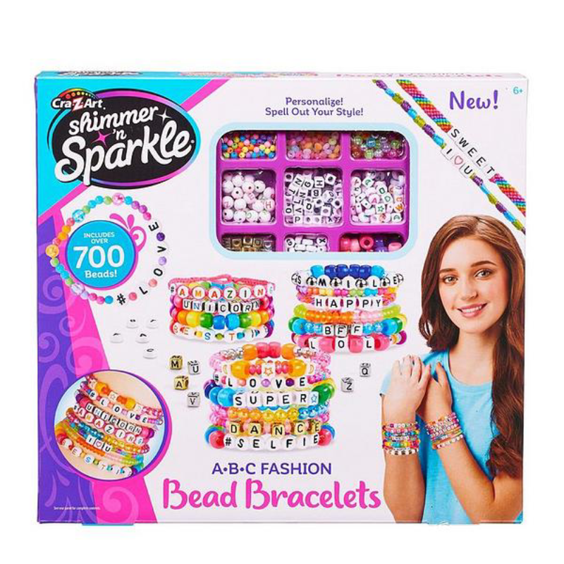 ABC Fashion Bead Bracelets.