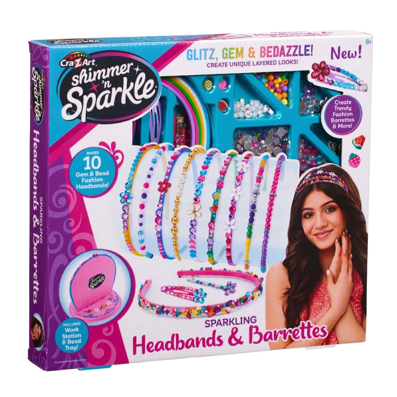 Sparkling Headbands and Barrettes.