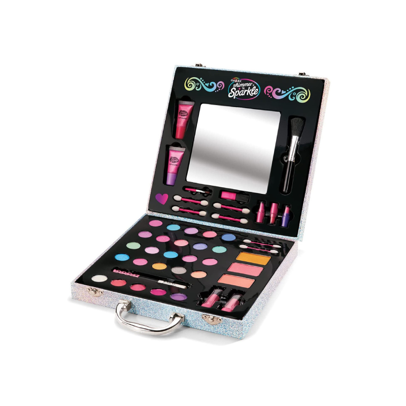 Shimmering Glitter Makeover Studio Case.