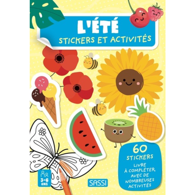 Stickers et Activités – L’Été.