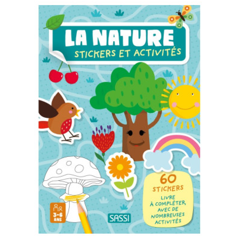 Stickers et Activités – La Nature.