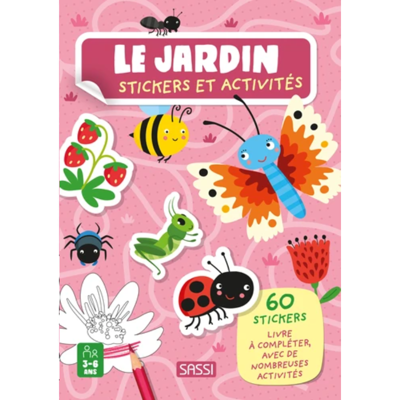 Stickers et Activités – Le Jardin.