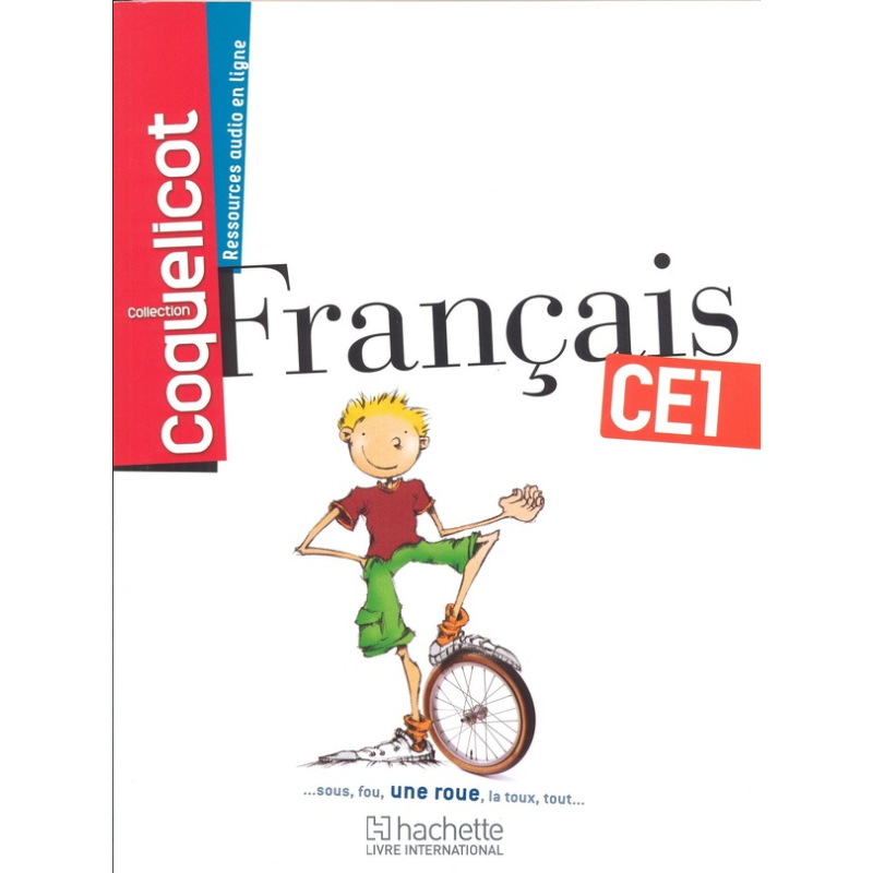Coquelicot CE1 – Livre.
